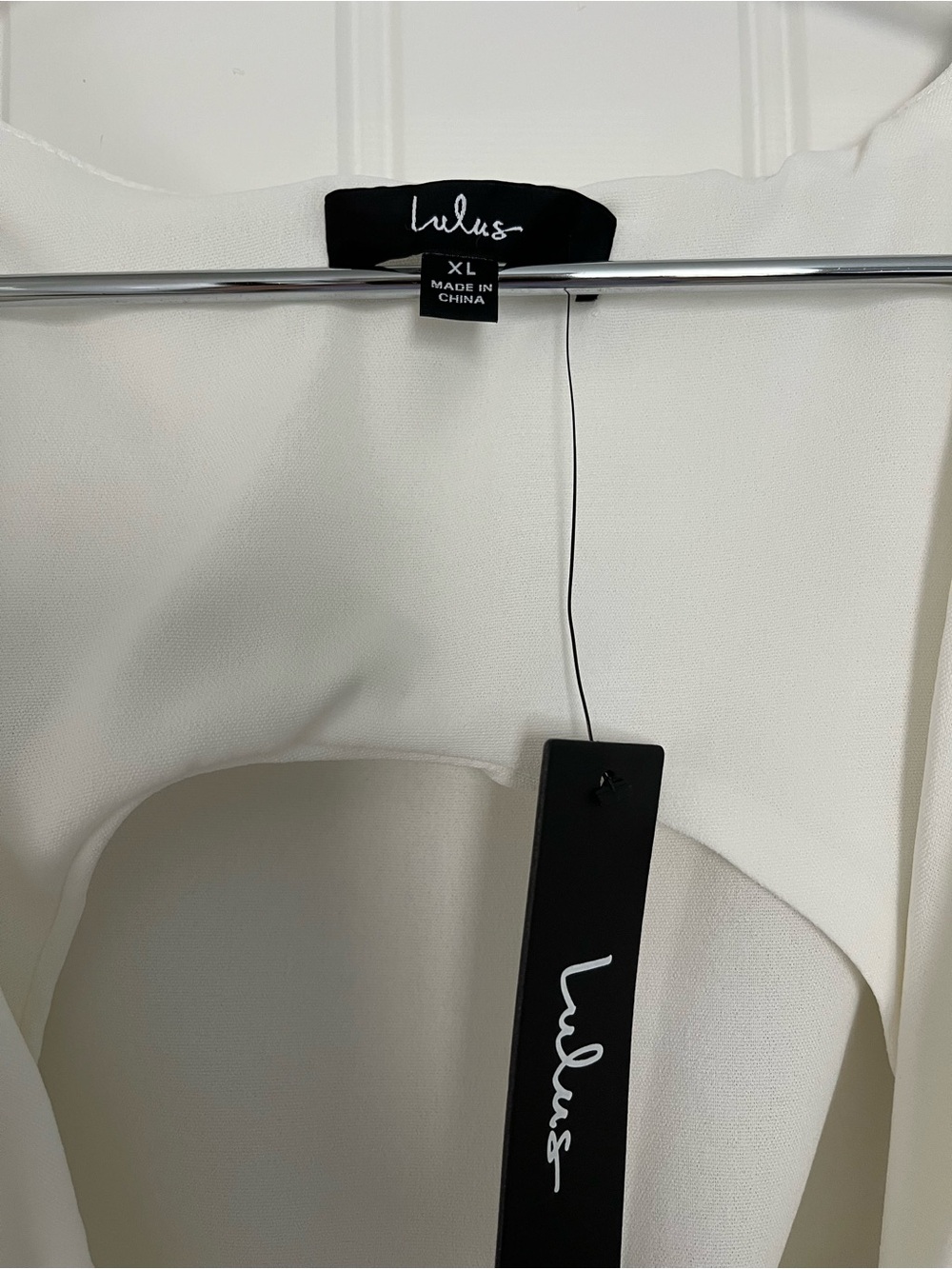 Lulu's White Ruffle Wrap Romper - Picture 8 of 12